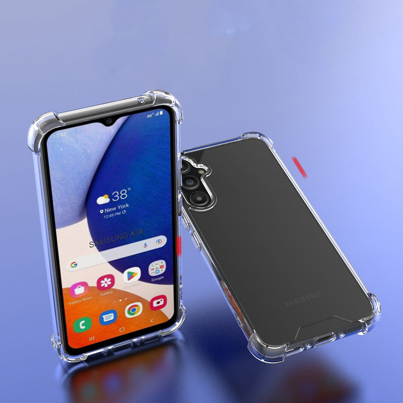 Galaxy A14 Kılıf Zore Nitro Anti Shock Silikon Renksiz