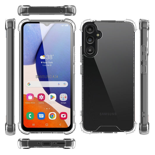 Galaxy A14 Kılıf Zore Nitro Anti Shock Silikon Renksiz