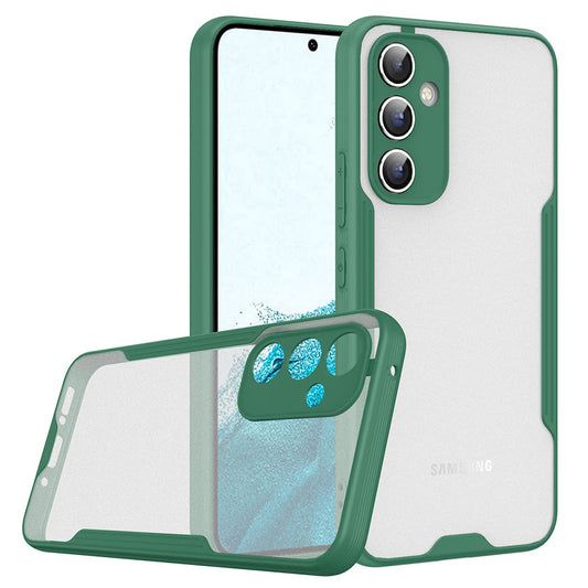 Galaxy A14 Kılıf Zore Parfe Kapak Koyu Yeşil