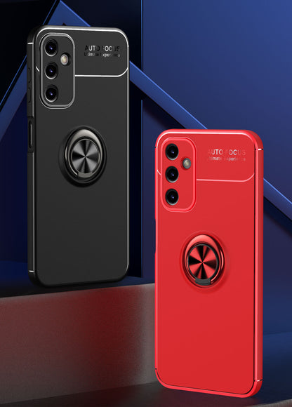 Galaxy A14 Kılıf Zore Ravel Silikon Kapak Siyah