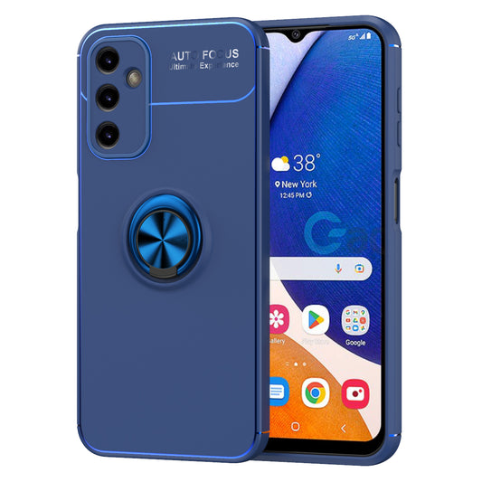 Galaxy A14 Kılıf Zore Ravel Silikon Kapak Mavi