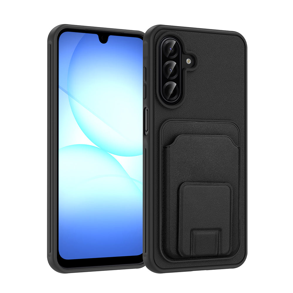 Galaxy A17 Kılıf Kartlıklı TPU Zore Bikart Kapak