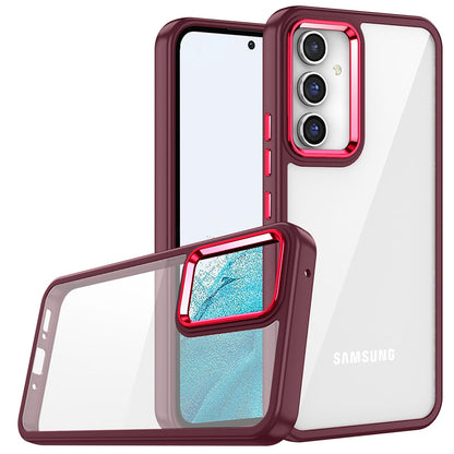 Galaxy A24 Kılıf Zore Flora Kapak Lacivert