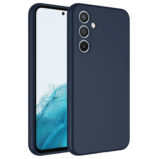 Galaxy A24 Kılıf Zore Mara Lansman Kapak Lacivert