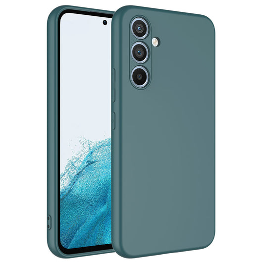 Galaxy A24 Kılıf Zore Mara Lansman Kapak Koyu Yeşil