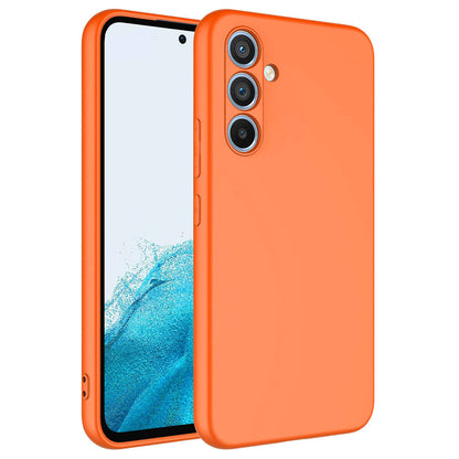 Galaxy A24 Kılıf Zore Mara Lansman Kapak Turuncu