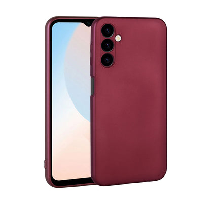 Galaxy A24 Kılıf Zore Premier Silikon Kapak Mürdüm