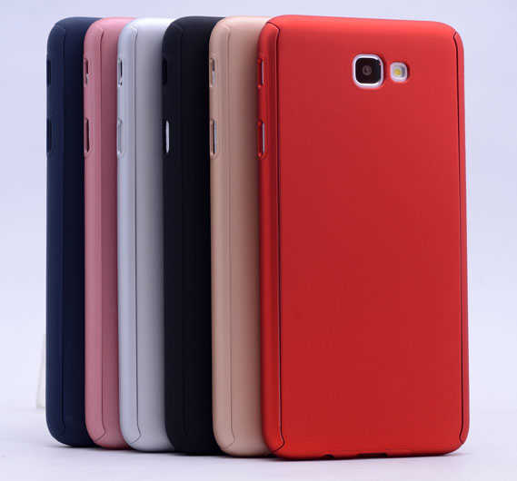 Galaxy A3 2016 Kılıf Zore 360 3 Parçalı Rubber Kapak Kırmızı