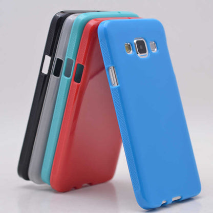 Galaxy A3 Kılıf Zore Süper Silikon Kapak Mavi