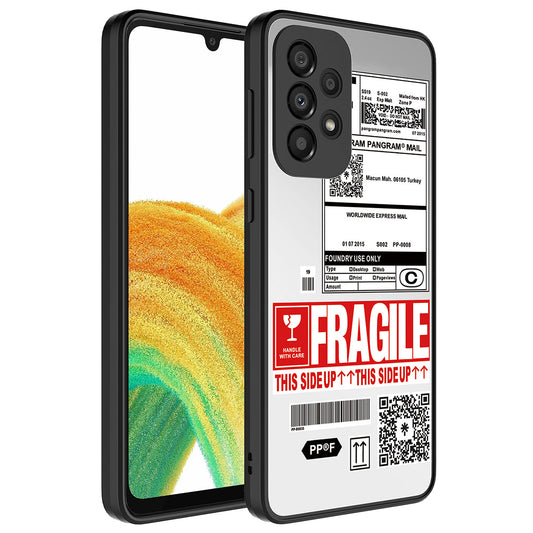 Galaxy A33 5G Kılıf Aynalı Desenli Kamera Korumalı Parlak Zore Mirror Kapak Fragile