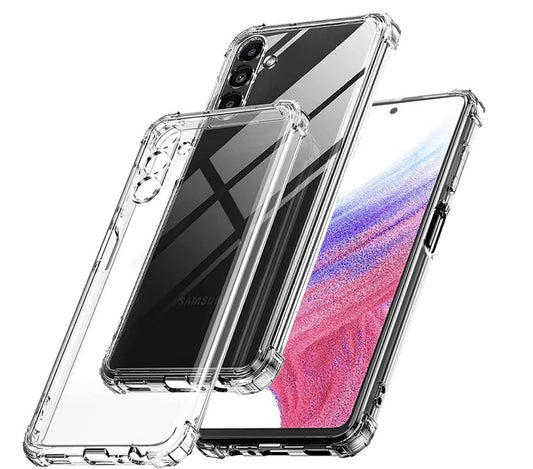 Galaxy A34 Kılıf Zore 2mm Anti Shock Silikon Renksiz