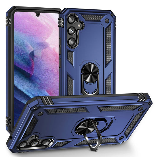 Galaxy A34 Kılıf Zore Vega Kapak Mavi