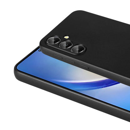 Galaxy A35 Kılıf Zore Premier Silikon Kapak Mürdüm