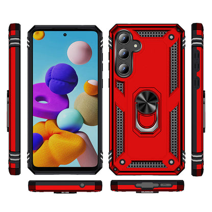 Galaxy A35 Kılıf Zore Vega Kapak Kırmızı