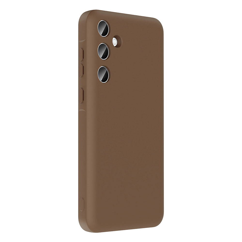 Galaxy A36 Kılıf Kamera Korumalı Kartlık Hazneli Zore Vitra Kapak Gri