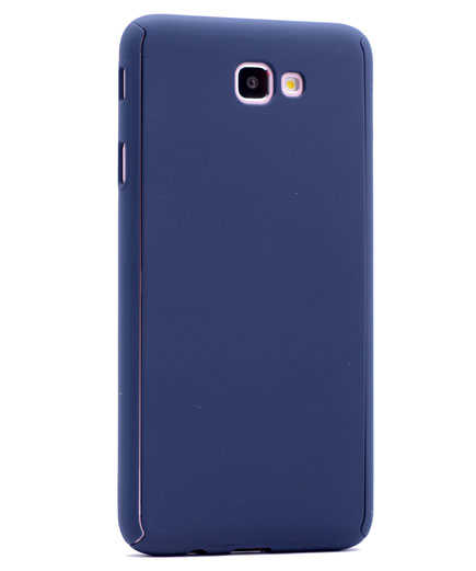 Galaxy A5 2016 Kılıf Zore 360 3 Parçalı Rubber Kapak Lacivert