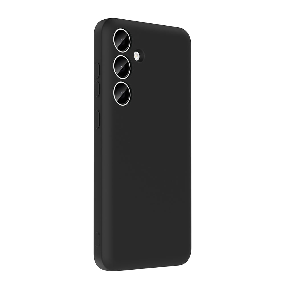 Galaxy A55 Kılıf Kamera Korumalı Kartlık Hazneli Zore Vitra Kapak Gri