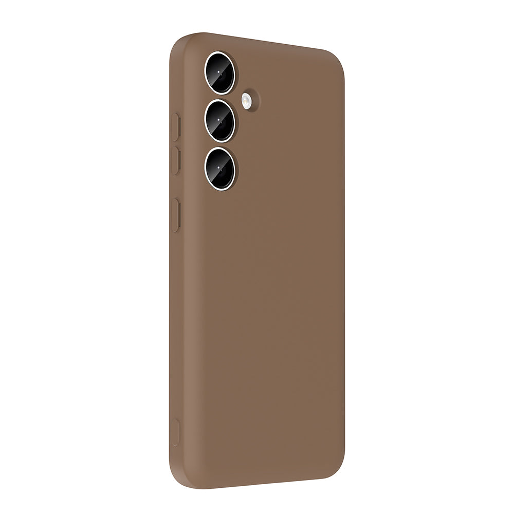 Galaxy A55 Kılıf Kamera Korumalı Kartlık Hazneli Zore Vitra Kapak Gri