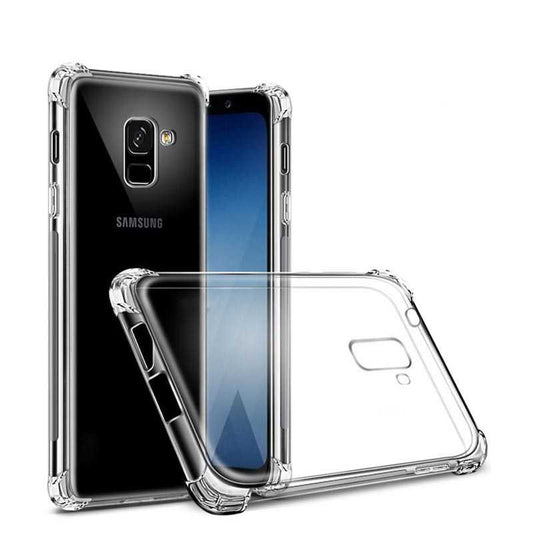 Galaxy A6 2018 Kılıf Zore Nitro Anti Shock Silikon Renksiz
