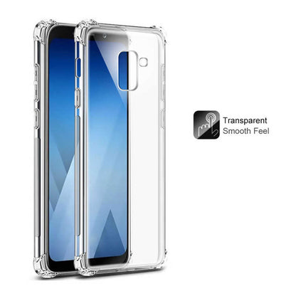 Galaxy A6 2018 Kılıf Zore Nitro Anti Shock Silikon Renksiz