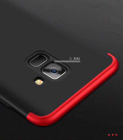 Galaxy A6 2018 Kılıf Zore Ays Kapak Rose Gold