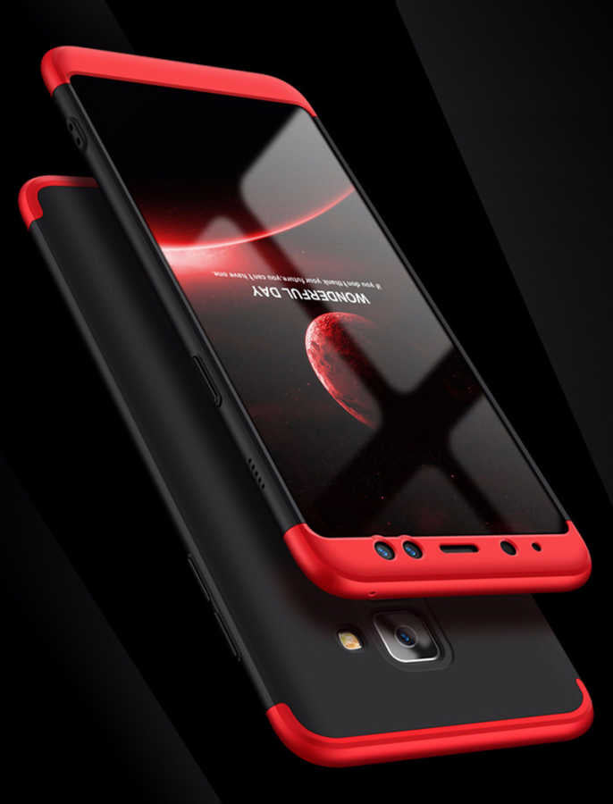 Galaxy A6 2018 Kılıf Zore Ays Kapak Mavi