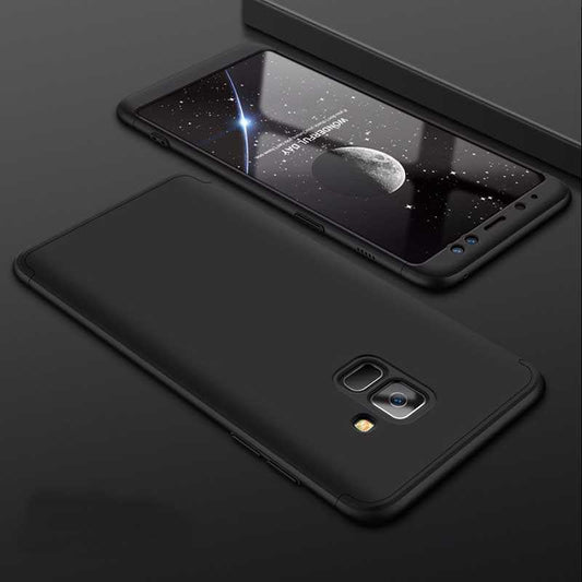 Galaxy A6 2018 Kılıf Zore Ays Kapak Siyah