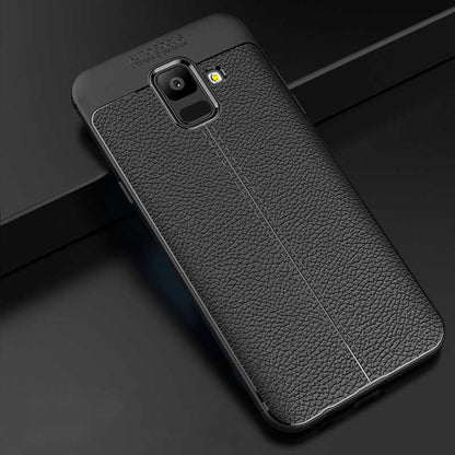Galaxy A6 2018 Kılıf Zore Niss Silikon Kapak Kırmızı