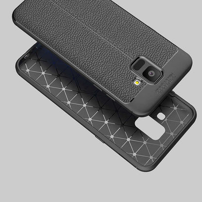 Galaxy A6 2018 Kılıf Zore Niss Silikon Kapak Kırmızı