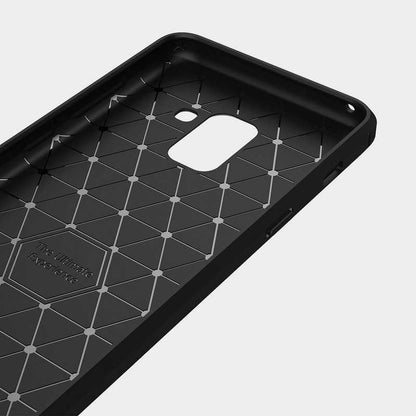 Galaxy A6 2018 Kılıf Zore Room Silikon Kapak Lacivert