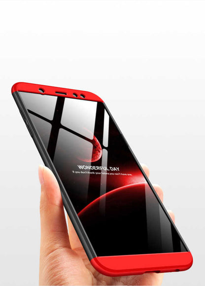 Galaxy A6 Plus 2018 Kılıf Zore Ays Kapak Mavi