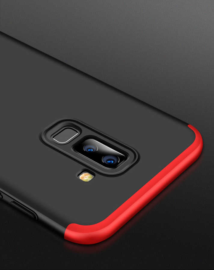 Galaxy A6 Plus 2018 Kılıf Zore Ays Kapak Mavi