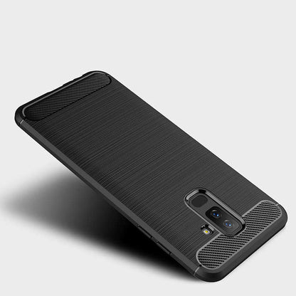 Galaxy A6 Plus 2018 Kılıf Zore Room Silikon Kapak Lacivert