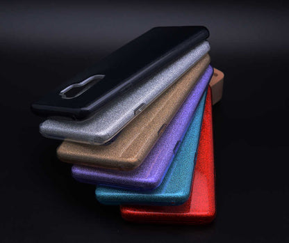 Galaxy A6 Plus 2018 Kılıf Zore Shining Silikon Gümüş