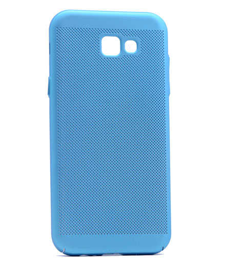 Galaxy A7 2017 Kılıf Zore Delikli Rubber Kapak Turkuaz