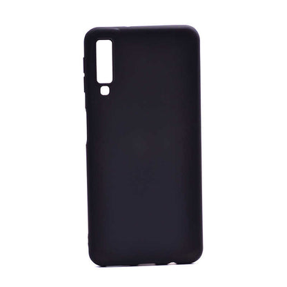 Galaxy A7 2018 Kılıf Zore Premier Silikon Kapak Siyah