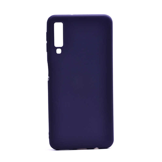 Galaxy A7 2018 Kılıf Zore Premier Silikon Kapak Lacivert