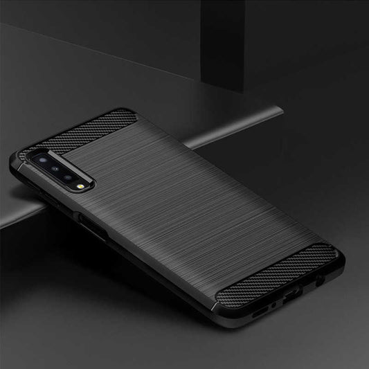 Galaxy A7 2018 Kılıf Zore Room Silikon Kapak Siyah