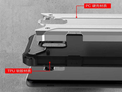Galaxy A8 2018 Kılıf Zore Crash Silikon Kapak Mavi