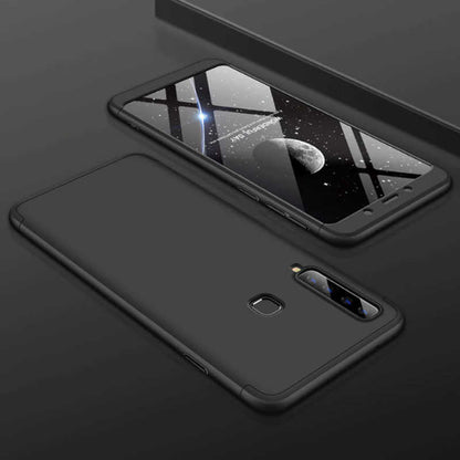 Galaxy A9 2018 Kılıf Zore Ays Kapak Siyah