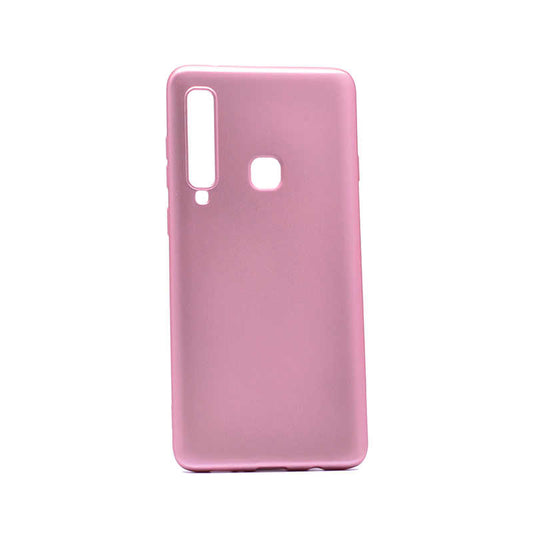 Galaxy A9 2018 Kılıf Zore Premier Silikon Kapak Rose Gold