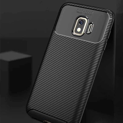 Galaxy J2 Core Kılıf Zore Negro Silikon Kapak Kahverengi