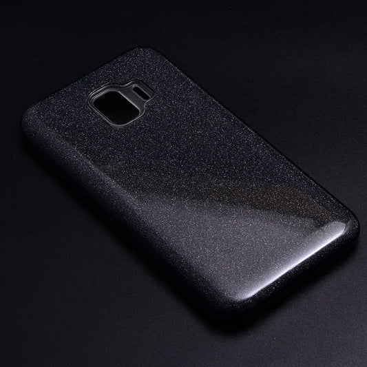Galaxy J2 Core Kılıf Zore Shining Silikon Siyah