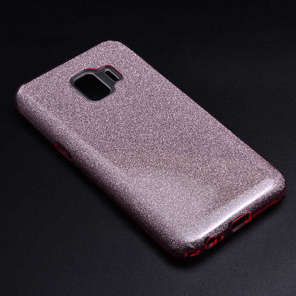 Galaxy J2 Core Kılıf Zore Shining Silikon Rose Gold