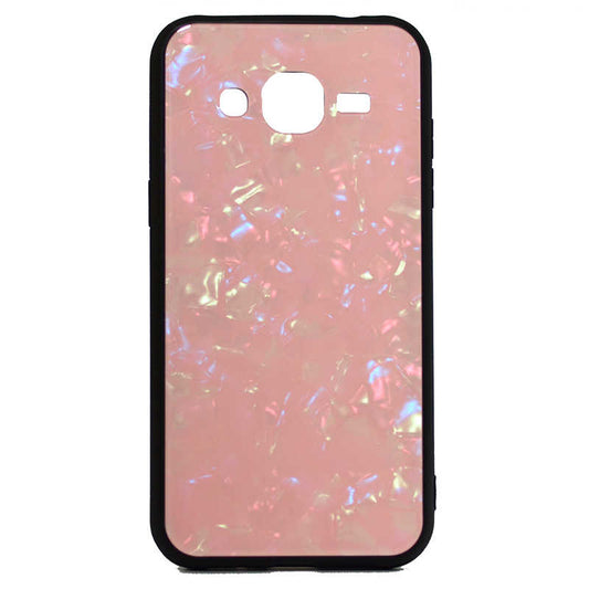 Galaxy J2 Kılıf Zore Marbel Silikon Pembe