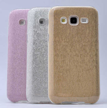 Galaxy J2 Kılıf Zore Shining Silikon Kırmızı