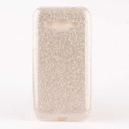 Galaxy J2 Kılıf Zore Shining Silikon Gümüş
