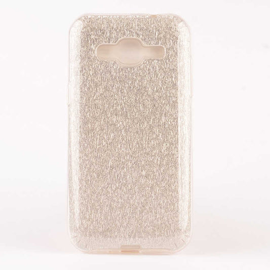 Galaxy J2 Kılıf Zore Shining Silikon Gümüş