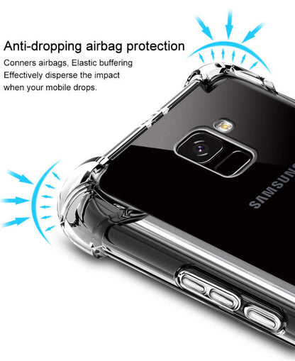 Galaxy J2 Pro 2018 Kılıf Zore Nitro Anti Shock Silikon Renksiz
