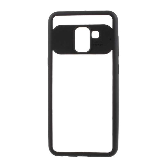 Galaxy J4 Kılıf Zore Buttom Kapak Siyah